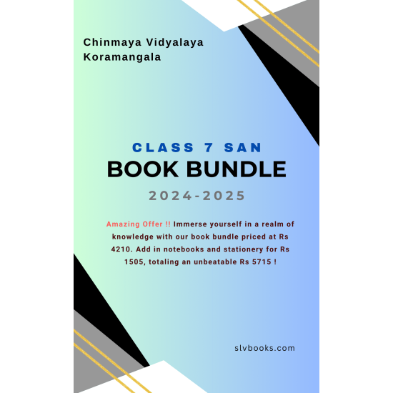 Class 7 SAN Textbook, Notebook & Stationary